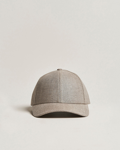 Varsity Headwear Linen Baseball Cap Argent Khaki – Beige