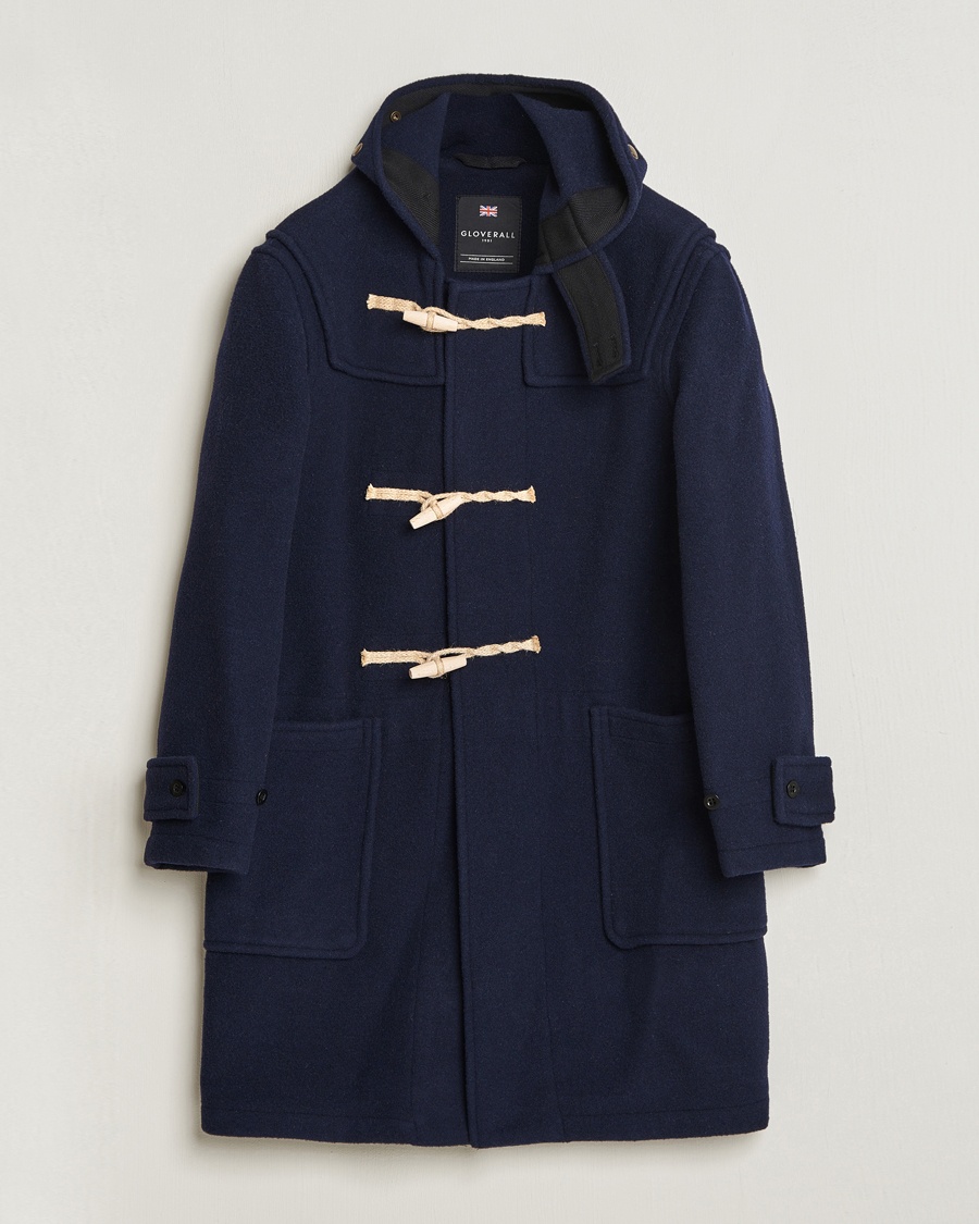Gloverall 575 Monty Original Duffle Coat Navy – Blauw