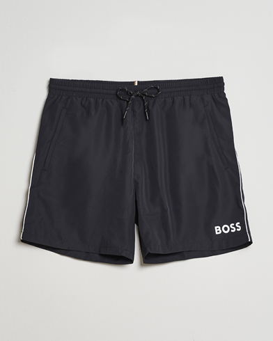 BOSS BLACK Starfish Swimshorts Black – Zwart