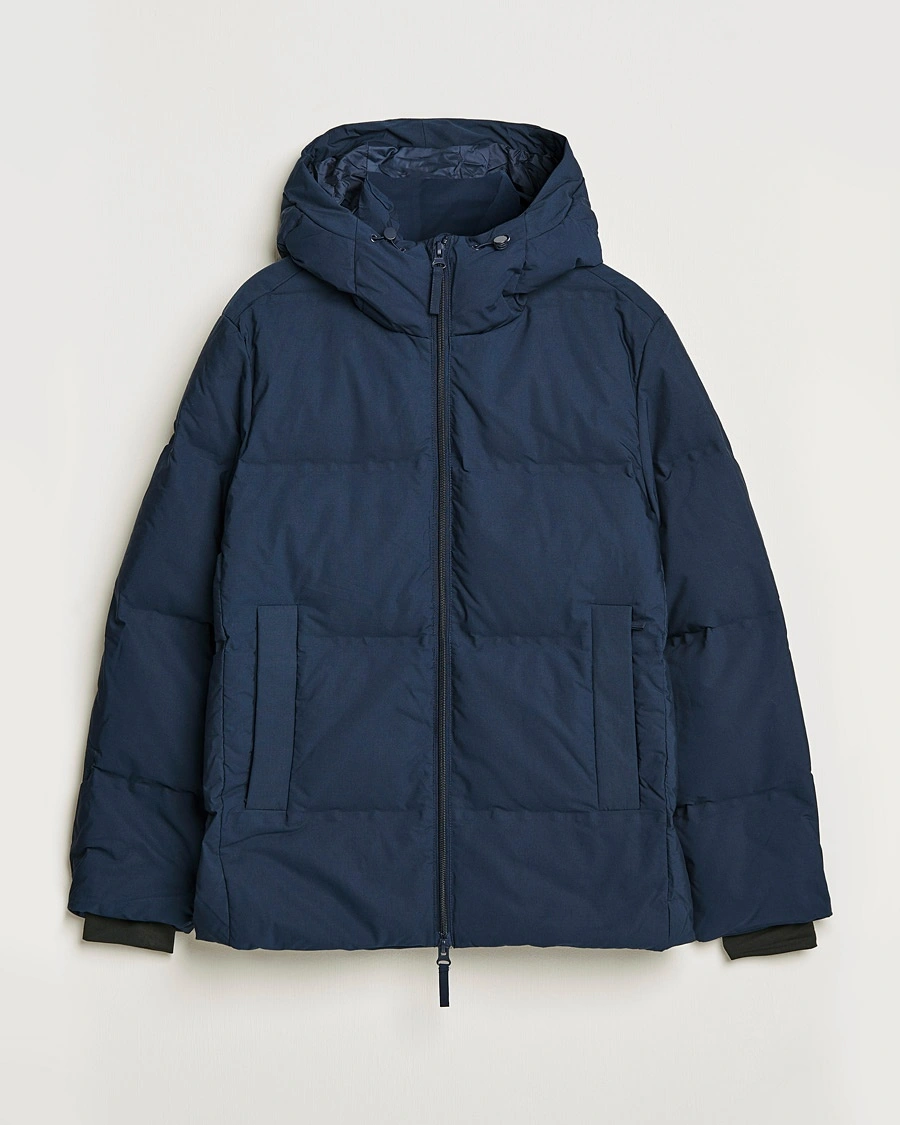 A Day's March Yangra Puffer Jacket Black – Blauw
