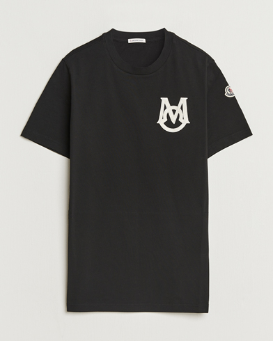 Moncler Embossed Logo T-Shirt Black – Zwart