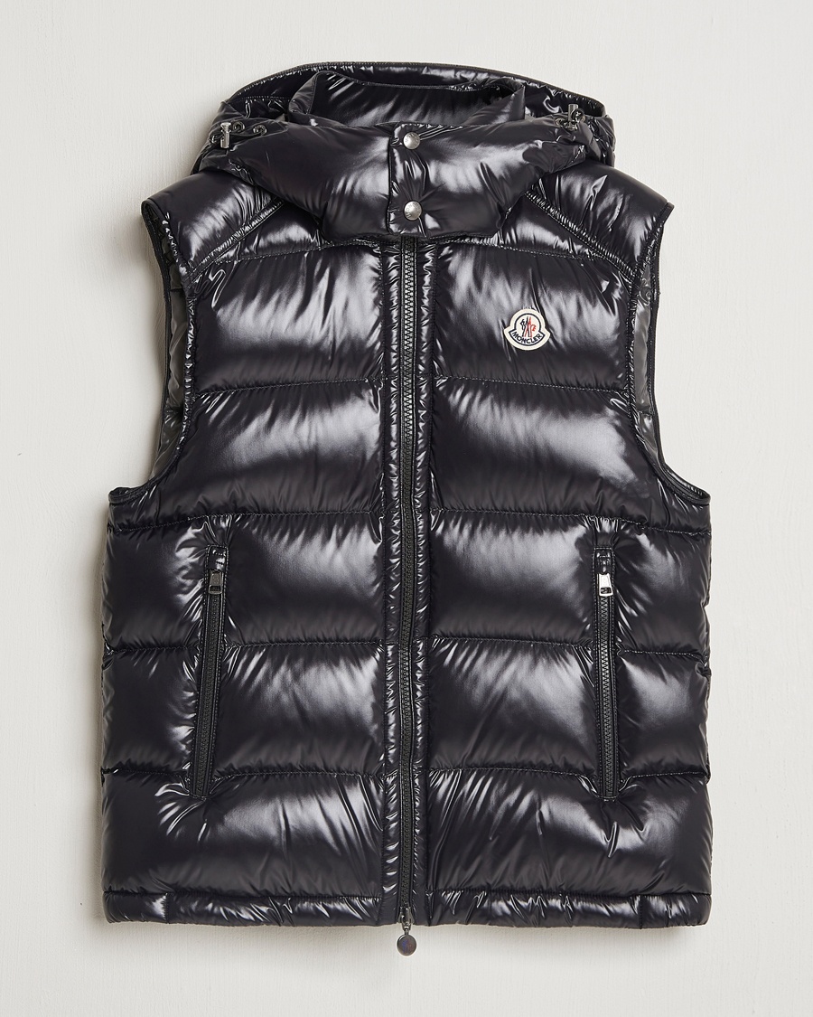 Moncler Bormes Down Vest Black – Zwart