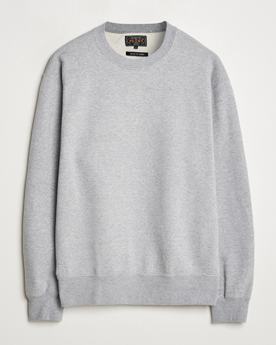BEAMS PLUS Made In Japan Cotton Sweatshirt Grey – Gris