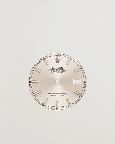 Rolex Pre-Owned Rolex Datejust 5/6 ref With Hands – Argent