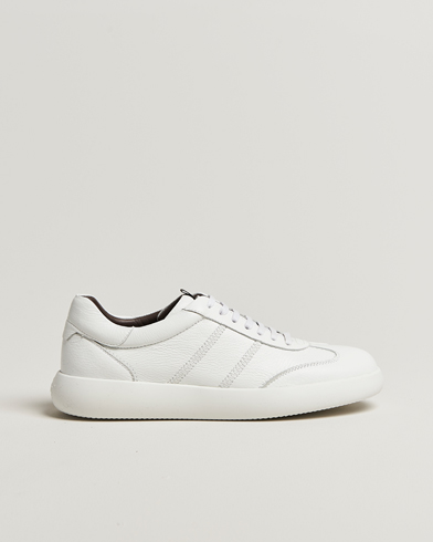 Brioni Olimpia Sneakers White Deerskin – Wit