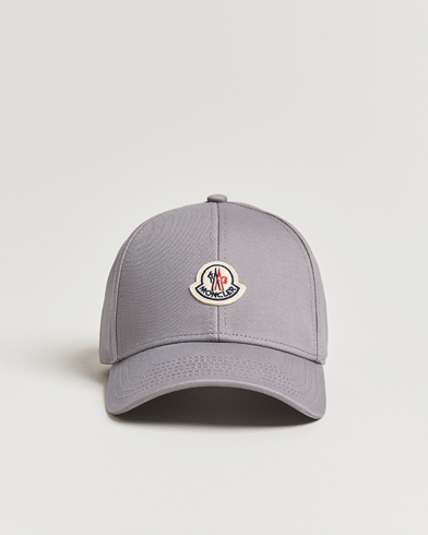 Moncler Logo Baseball Cap Grey – Grijs