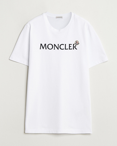 Moncler Lettering Logo T-Shirt White – Wit