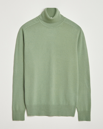 Altea Wool/Cashmere Rollneck Green – Vert