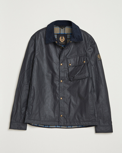 Belstaff Ground Wax Jacket Dark Navy – Bleu