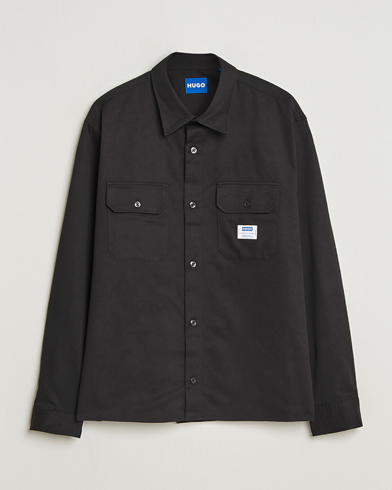 HUGO Ekynone Cotton Shirt Black – Zwart