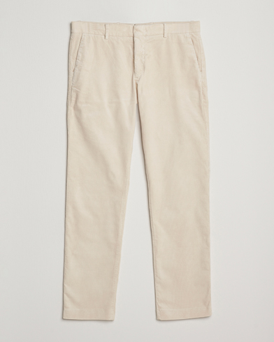 NN07 Theo Regular Fit Corduroy Chinos Ivory – Wit