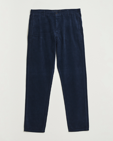 Aspesi Corduroy Pants Navy – Blauw