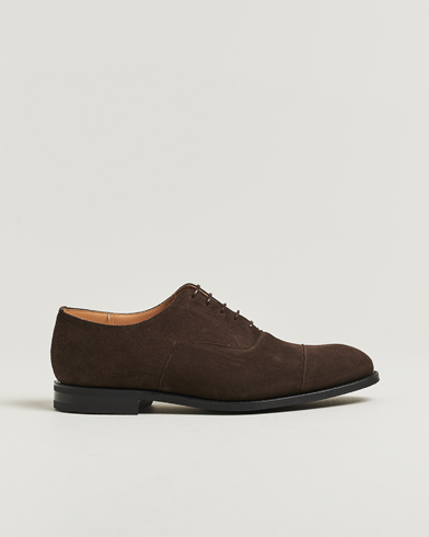 Church's Consul Suede Oxford Dark Brown – Bruin