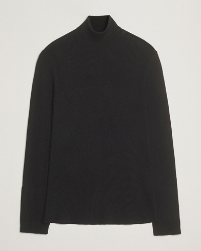 Lanvin Cashmere/Silk Rollneck Black – Zwart