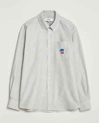 Palmes Deuce Oxford Shirt Light Blue Stripe – Blauw