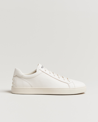 Tod's Cassetta Sneakers White Grain – Wit