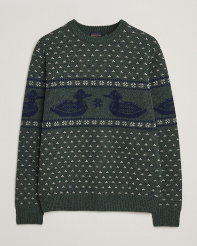 Pendleton Wool Duck Sweater Green – Groen