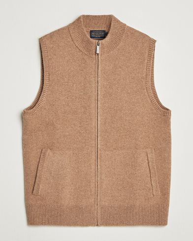 Pendleton Wool Sweater Vest Tan – Beige