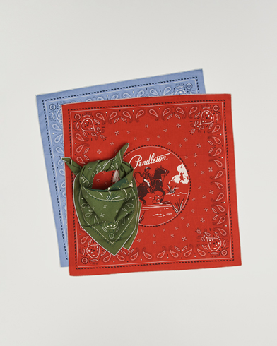 Pendleton 3-Pack Bandana Cowboy Multi – Blauw