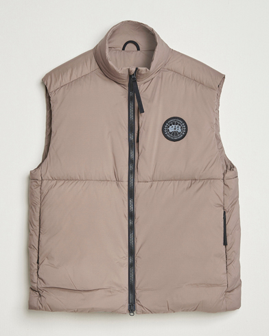 Canada Goose Lodge Vest Taupe – Marron