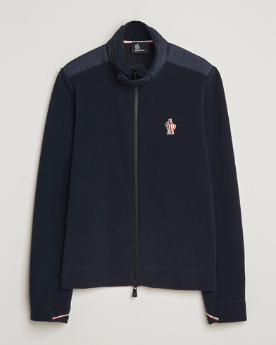 Moncler Grenoble Full Zip Cardigan Navy – Blauw