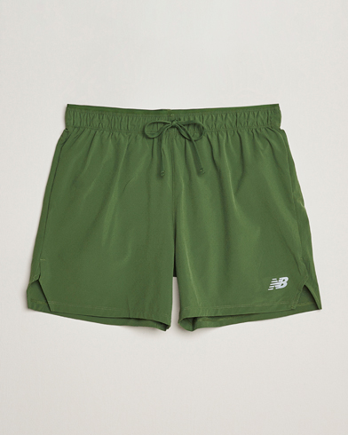 New Balance Running Athletics 5 RC Shorts Dark Alpine Green – Groen