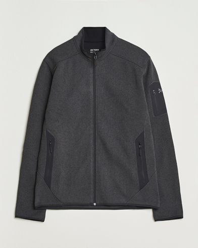 Arc'teryx Covert Full-Zip Black Heather – Noir
