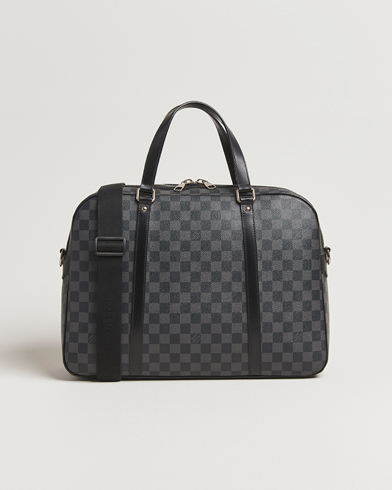 Louis Vuitton Pre-Owned Jorn Porte Documents Damier Graphite – Grijs