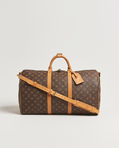 Louis Vuitton Pre-Owned Keepall Bandoulière 50 Monogram – Bruin