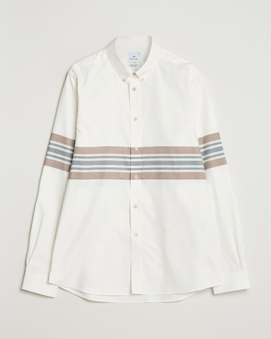 PS Paul Smith Cotton Button Down Shirt White – Wit