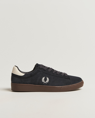 Fred Perry Spencer Suede Sneaker Anchor Grey – Grijs