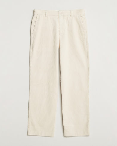 NN07 Paw Relaxed Fit Corduroy Trousers Ivory – Wit