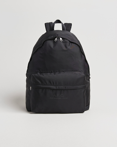 A.P.C. Backstage Nylon Cordura Backpack Black – Noir