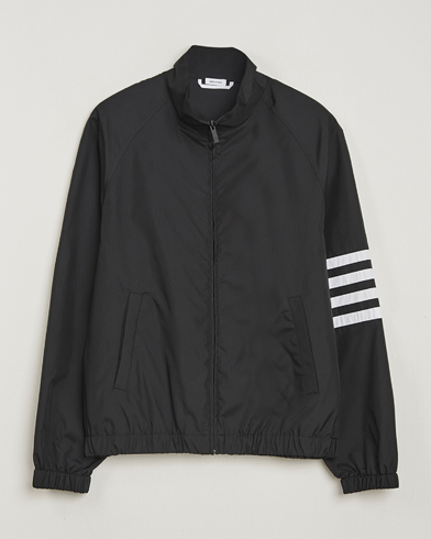 Thom Browne Raglan 4 Bar Nylon Jacket Black – Noir
