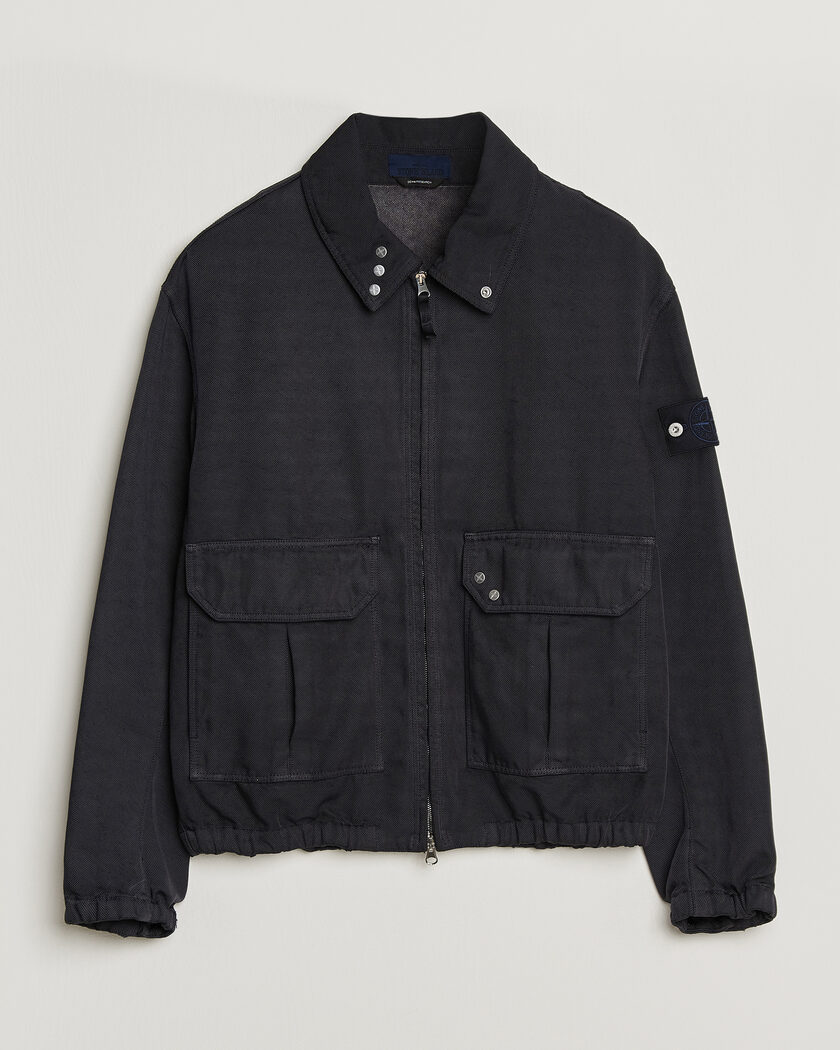 Stone Island Bomber Jacket Navy Blue – Bleu
