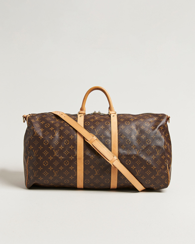 Louis Vuitton Pre-Owned Keepall Bandouliére 55 Monogram – Bruin