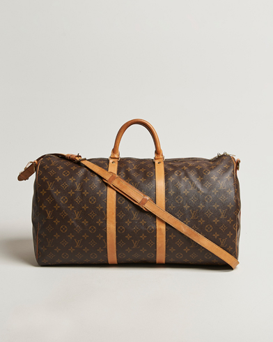 Louis Vuitton Pre-Owned Keepall Bandouliére 55 Monogram – Bruin