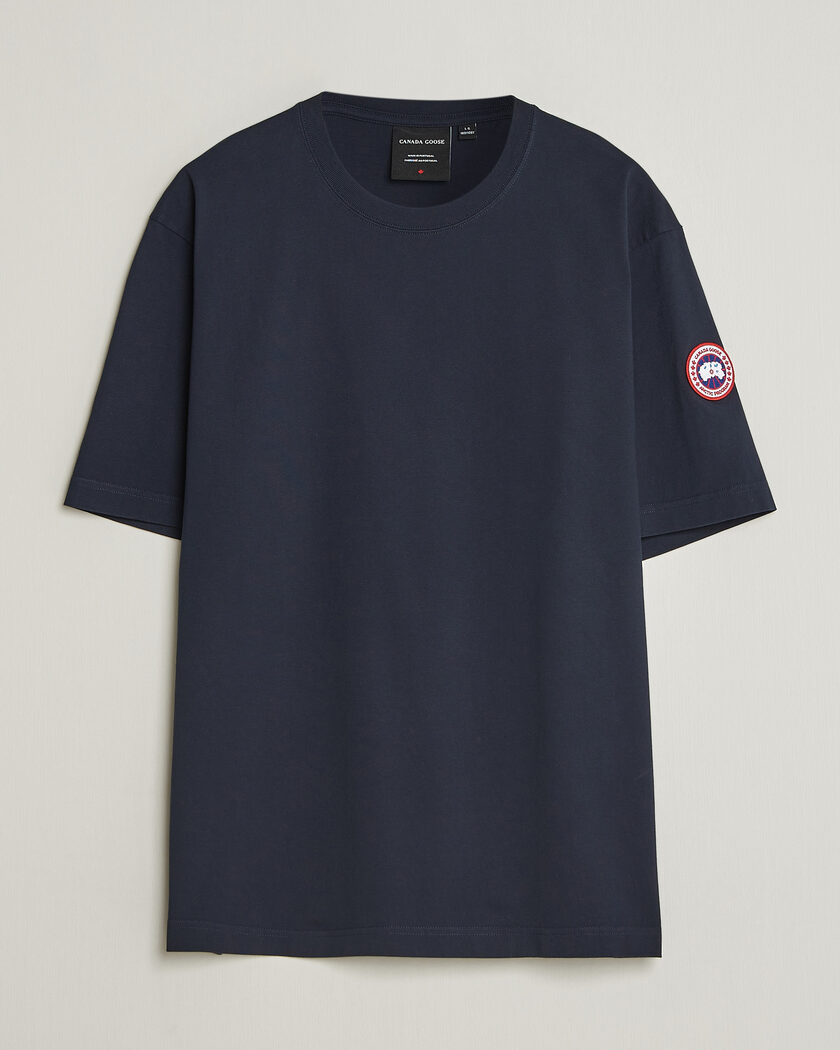 Canada Goose Novo Logo T-Shirt Nocturne – Bleu