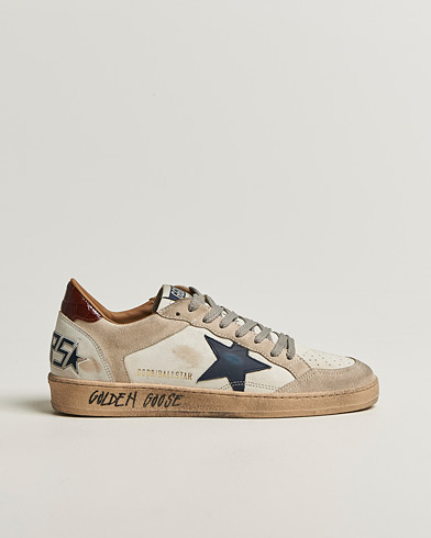 Golden Goose Ball Star Sneakers White/Beige – Blanc