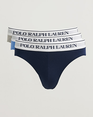 Polo Ralph Lauren 3-Pack Brief Navy/Harbour Island/Andover – Multicolore