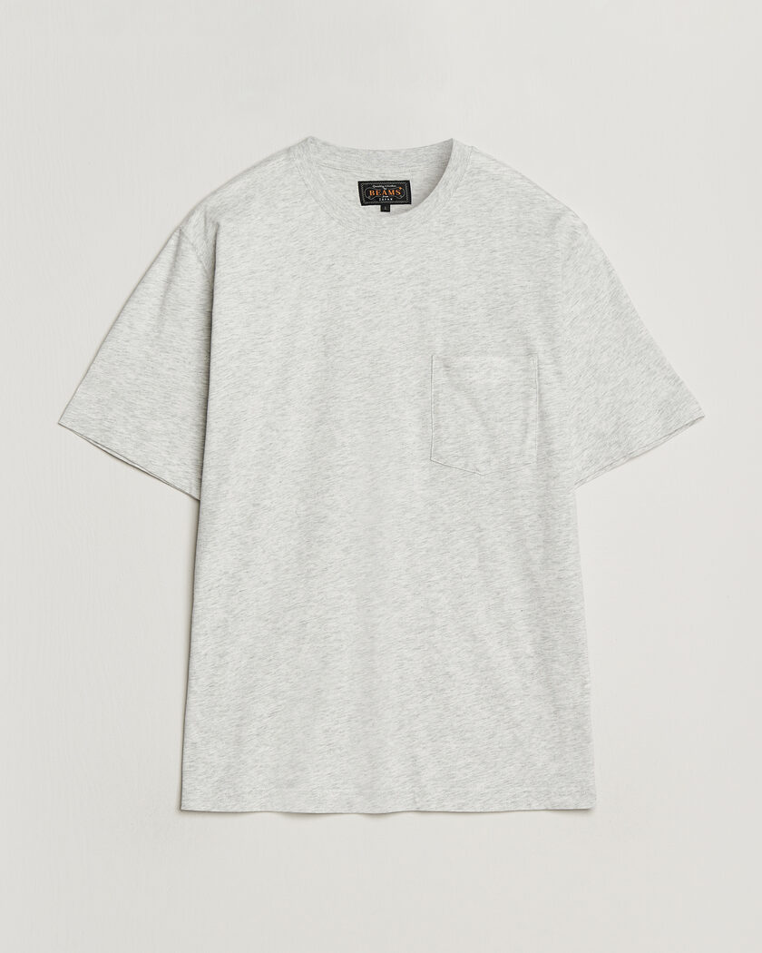 BEAMS PLUS Pocket Tee Ash Grey – Gris