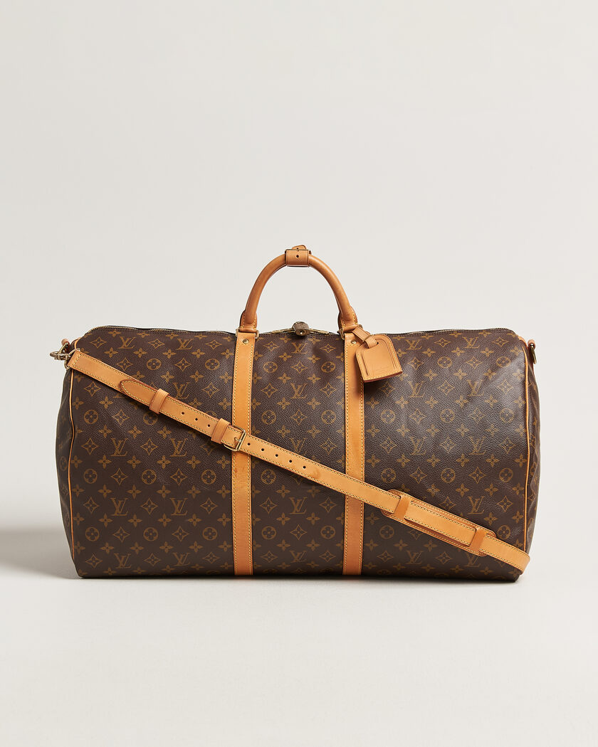Louis Vuitton Pre-Owned Keepall Bandouliére 60 Monogram – Marron