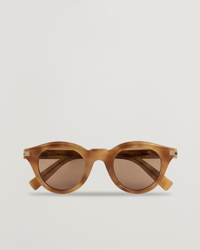 Zegna EZ0302 Sunglasses Havana – Marron