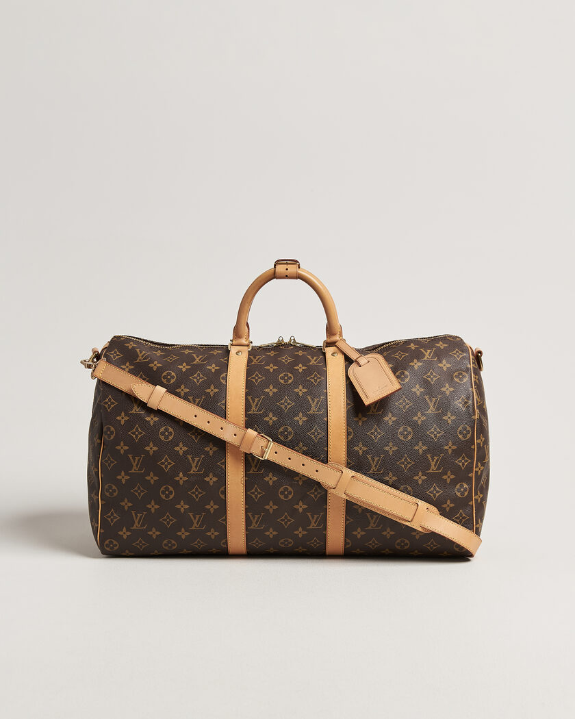 Louis Vuitton Pre-Owned Keepall Bandouliére 50 Monogram – Marron