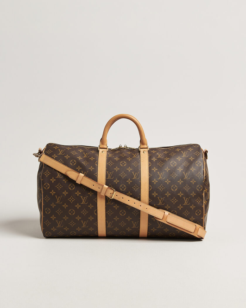 Louis Vuitton Pre-Owned Keepall Bandouliére 50 Monogram – Marron