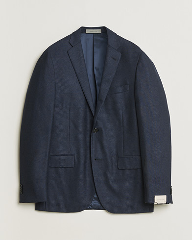 Pre-owned Corneliani Wool & Cashmere Blazer Navy 50 – Bleu