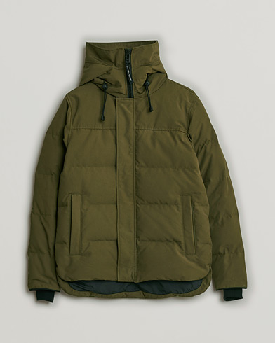 Pre-owned Canada Goose Macmillan Parka Military Green S – Vert