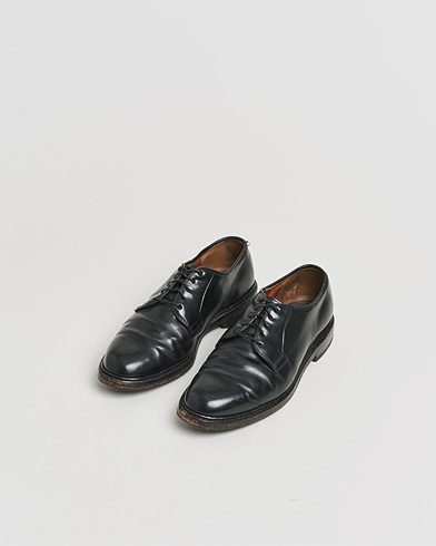 Pre-owned Allen Edmonds Leeds Shell Cordovan Derby Black US8,5 - EU42 – Noir