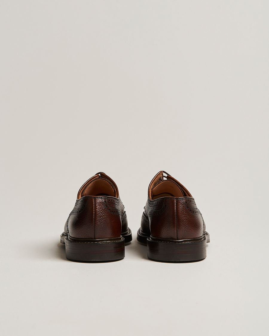 Heren | Crockett & Jones Pembroke Derbys Dark Brown Grained Calf UK7 - EU41 | Crockett & Jones | Pembroke Derbys Dark Brown Grained Calf UK7 - EU41