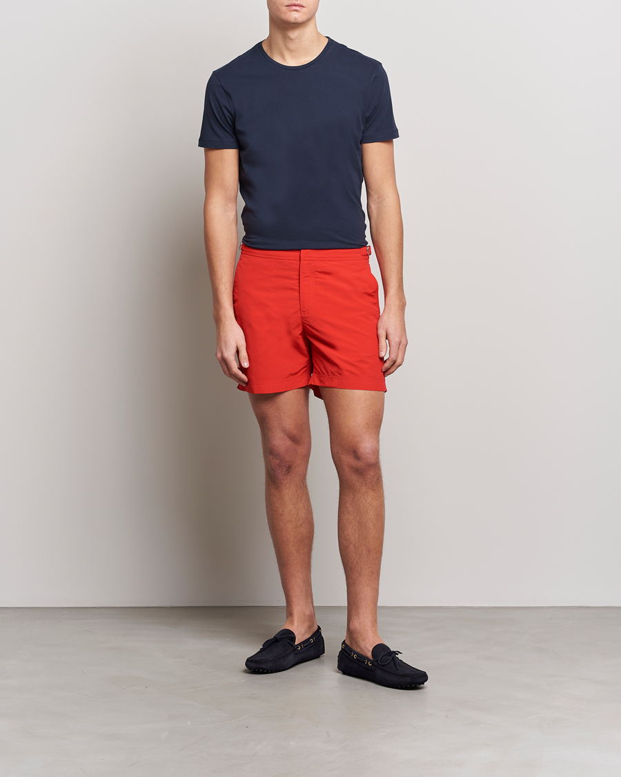 Heren | T-shirts | Orlebar Brown | OB Crew Neck Tee Navy